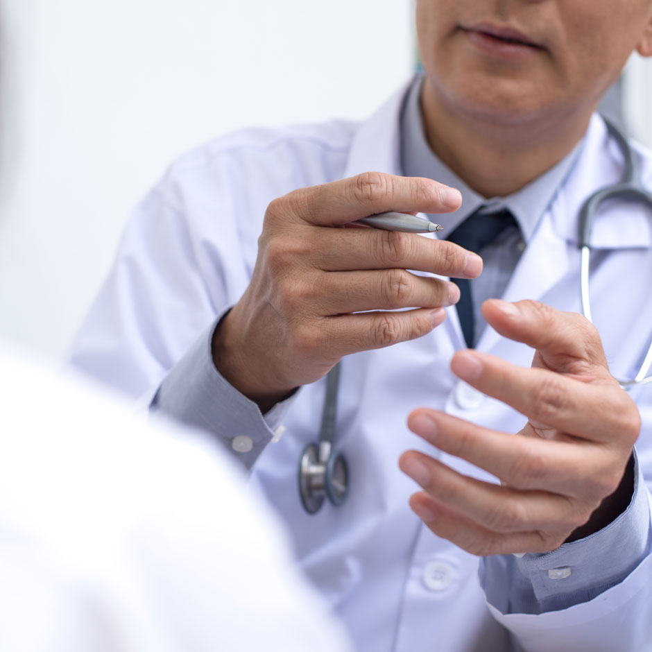Preventive Care 5 Doctor gesturing with hands
