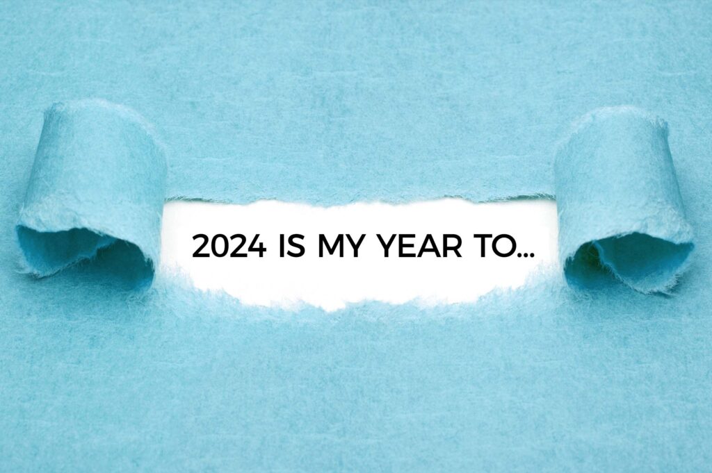 New Beginnings in 2024 - New Years Resolutions