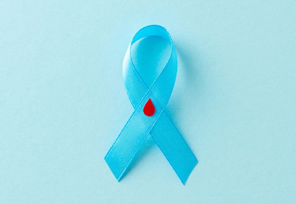 Diabetes awareness ribbon
